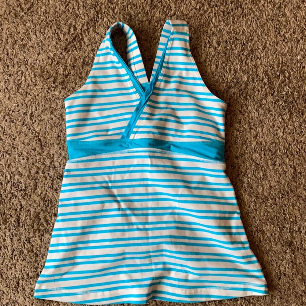 Lululemon Striped Tank Top